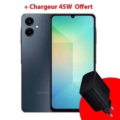 Image de Smartphone SAMSUNG GALAXY A06 | 4 Go de RAM - 64 GO - Noir