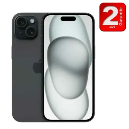 Image de IPhone 15 | 6 GO - 128GO - 5G - Noir - Apple